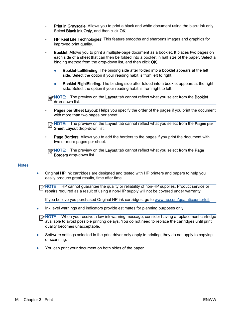 HP Officejet 2621 All-in-One Printer User Manual | Page 20 / 140