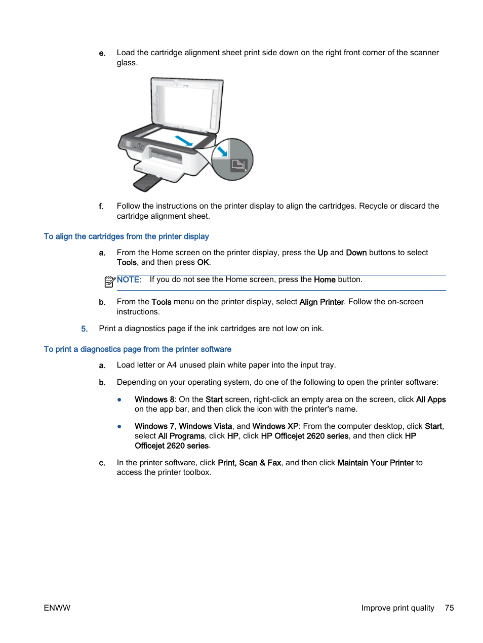 HP Officejet 2621 All-in-One Printer User Manual | Page 79 / 140