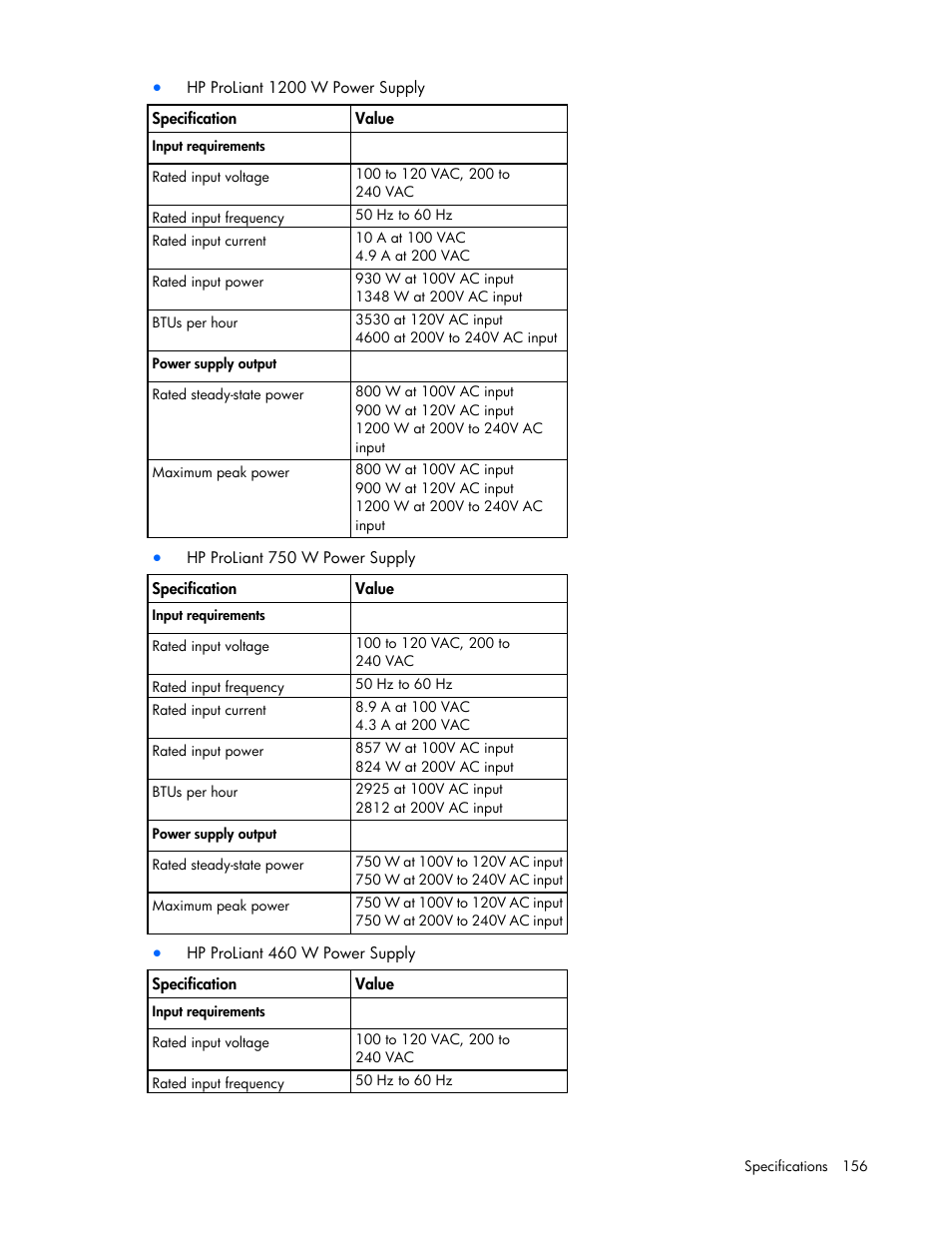HP ProLiant ML370 G6 Server User Manual | Page 156 / 172