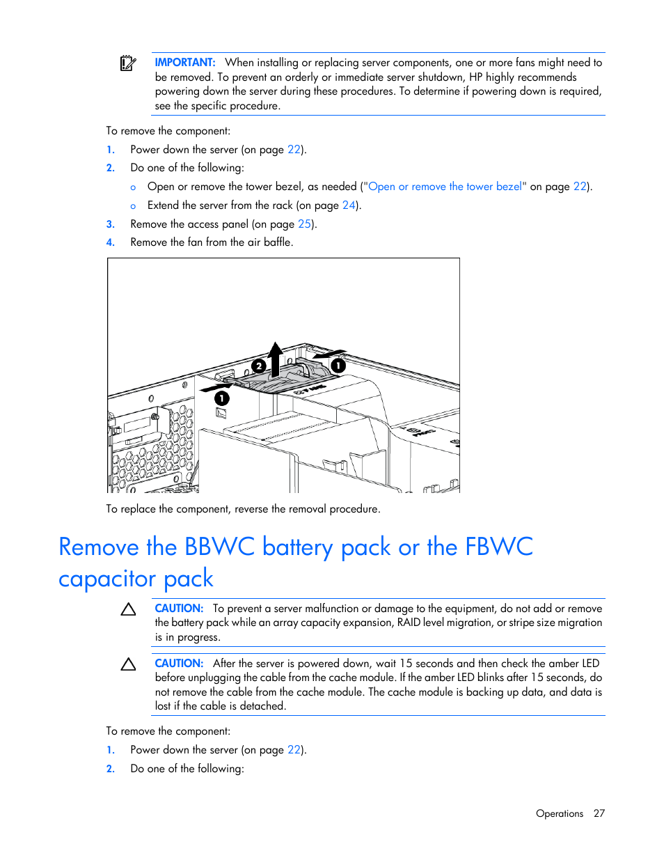 HP ProLiant ML370 G6 Server User Manual | Page 27 / 172