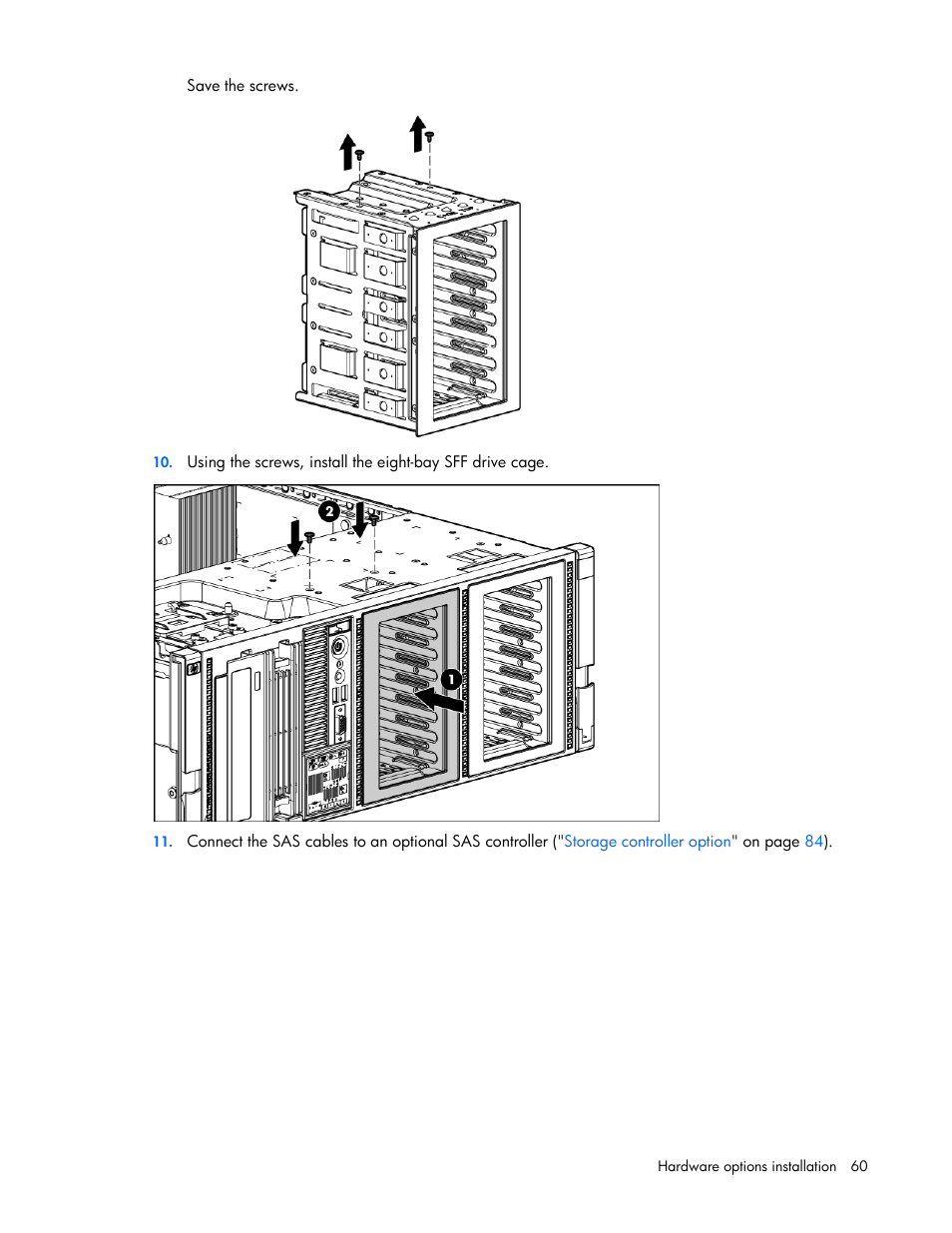 HP ProLiant ML370 G6 Server User Manual | Page 60 / 172