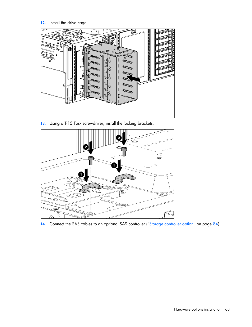 HP ProLiant ML370 G6 Server User Manual | Page 63 / 172
