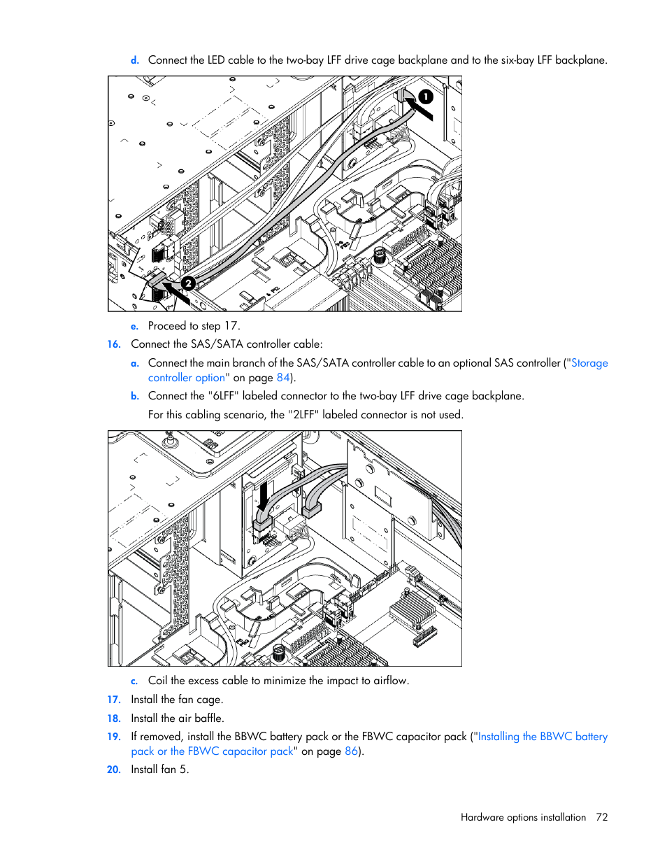 HP ProLiant ML370 G6 Server User Manual | Page 72 / 172