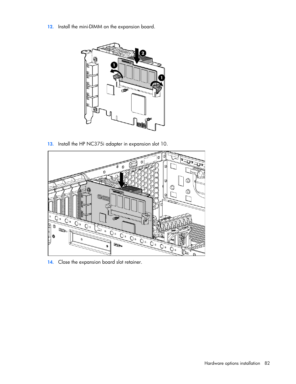 HP ProLiant ML370 G6 Server User Manual | Page 82 / 172