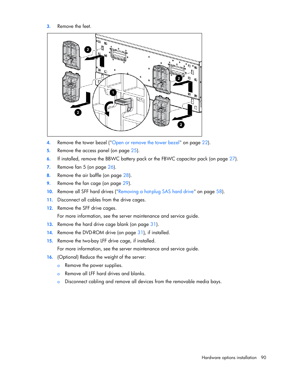 HP ProLiant ML370 G6 Server User Manual | Page 90 / 172