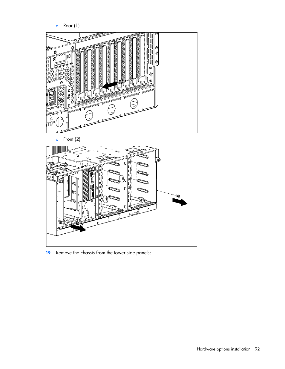 HP ProLiant ML370 G6 Server User Manual | Page 92 / 172