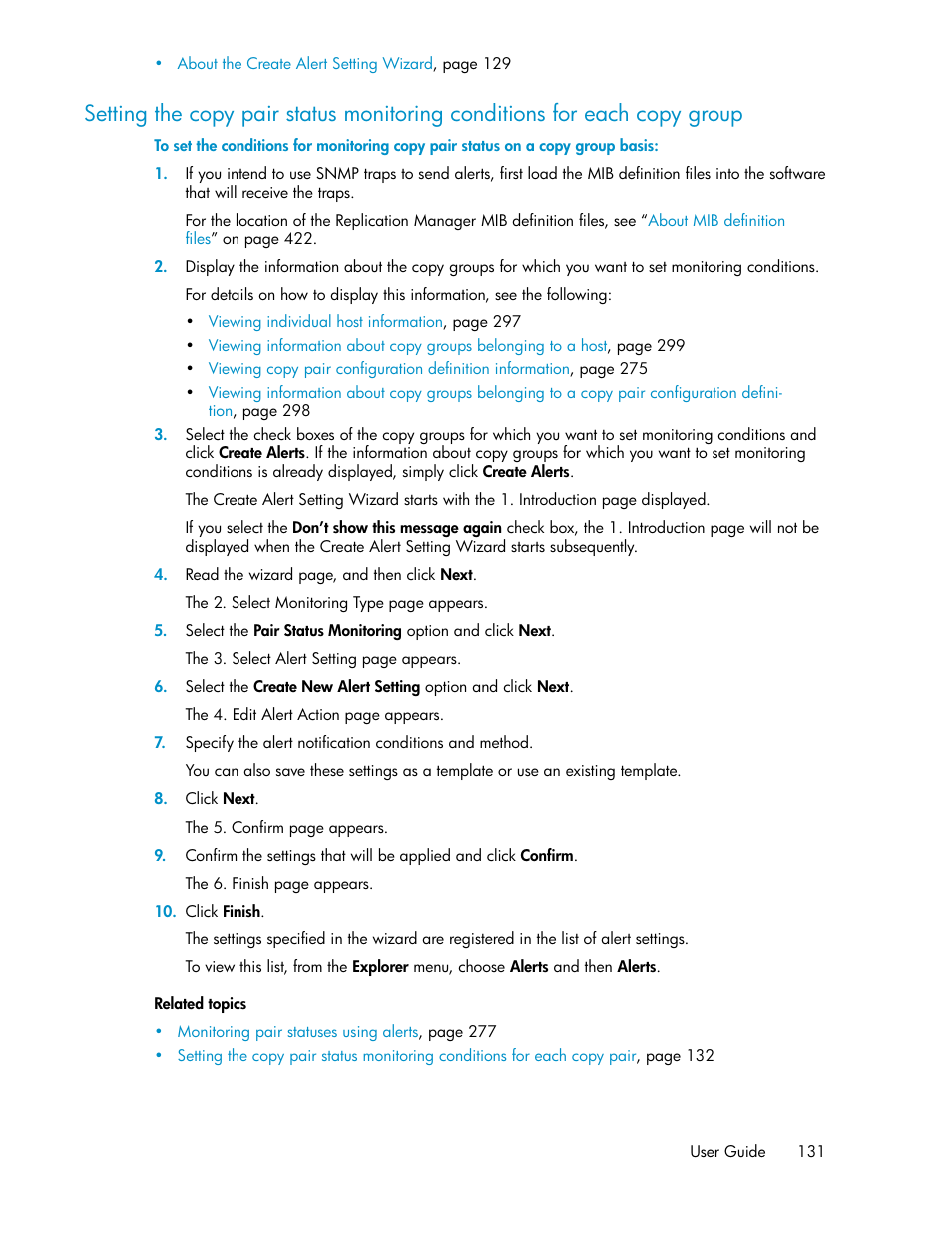 HP XP Racks User Manual | Page 131 / 482