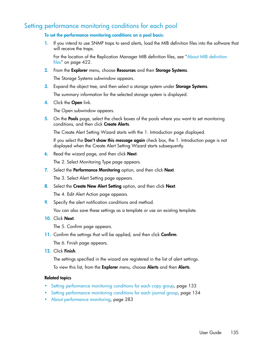 HP XP Racks User Manual | Page 135 / 482
