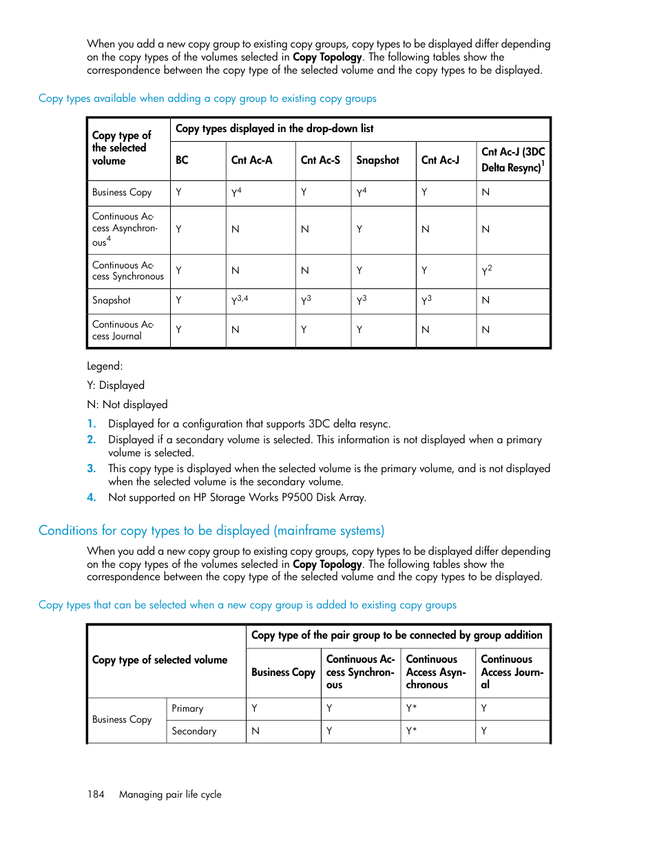 HP XP Racks User Manual | Page 184 / 482