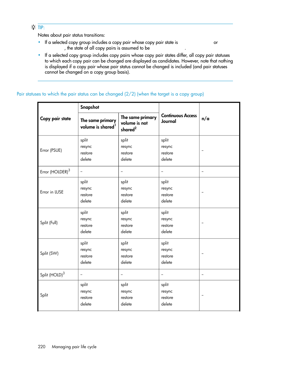 HP XP Racks User Manual | Page 220 / 482