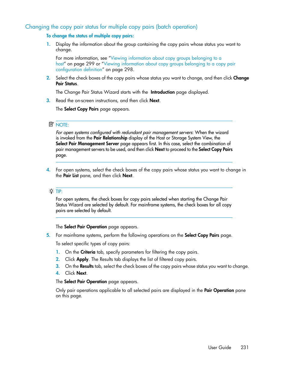 HP XP Racks User Manual | Page 231 / 482