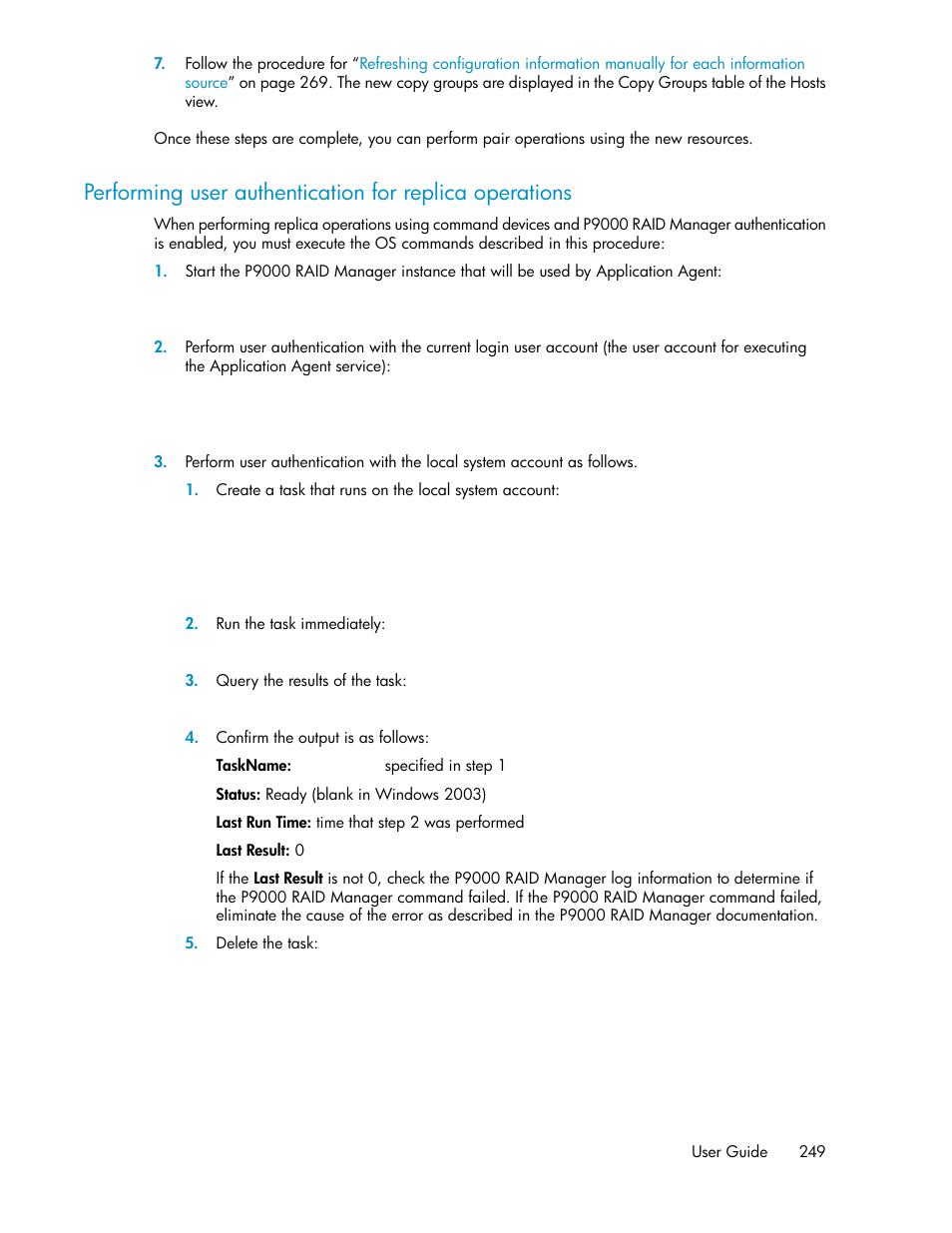 HP XP Racks User Manual | Page 249 / 482