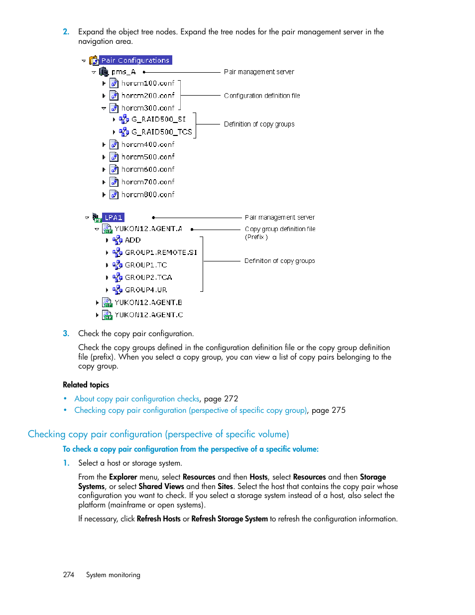 HP XP Racks User Manual | Page 274 / 482