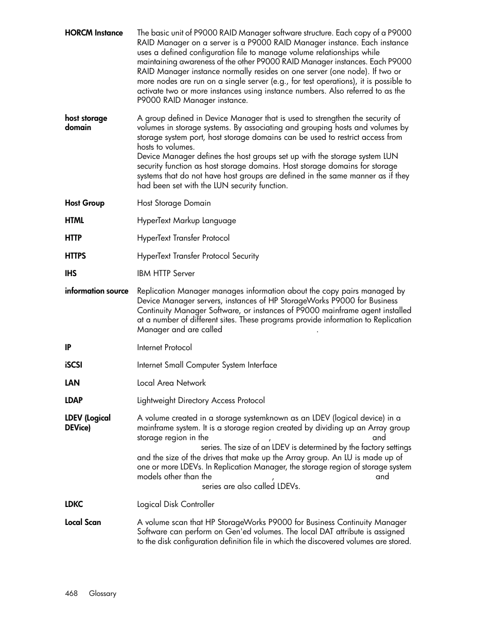 HP XP Racks User Manual | Page 468 / 482