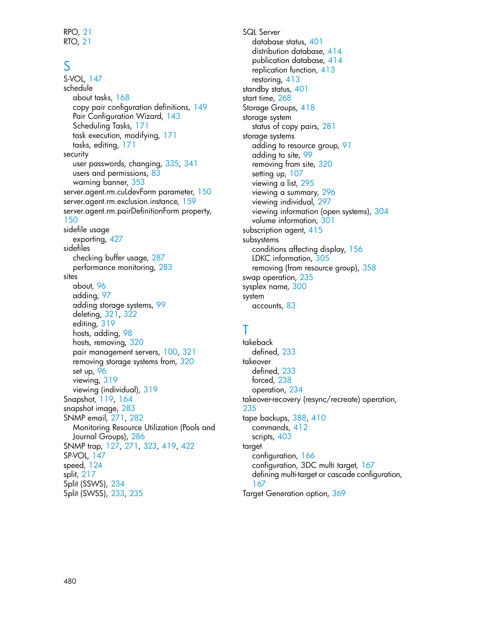 HP XP Racks User Manual | Page 480 / 482