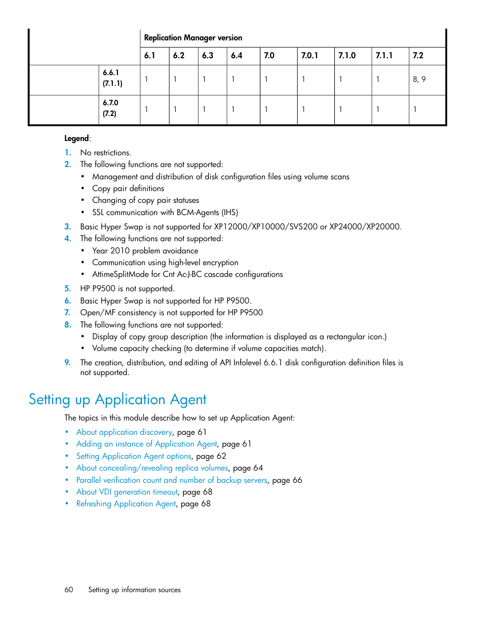 Setting up application agent | HP XP Racks User Manual | Page 60 / 482