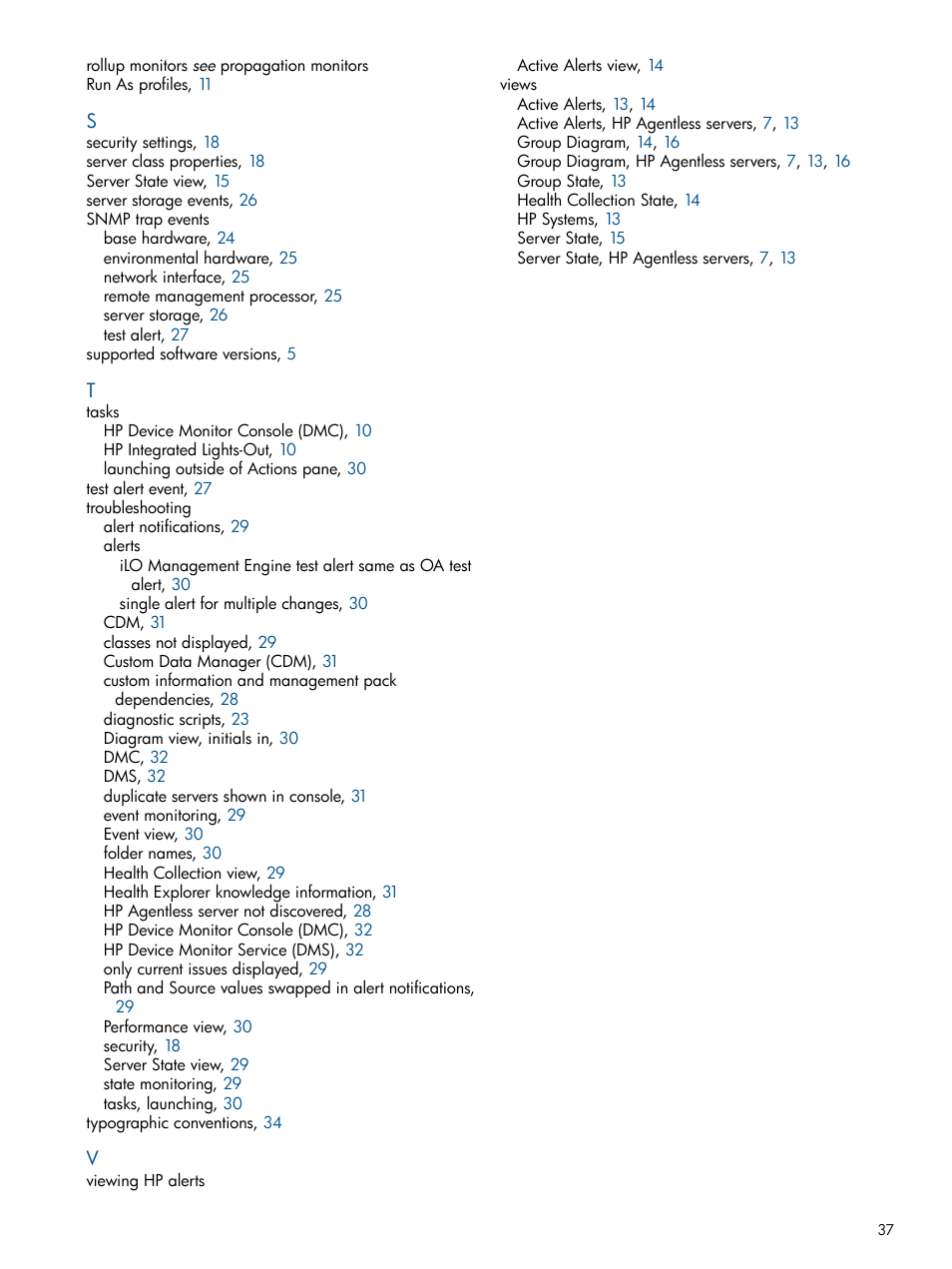 HP OneView for Microsoft System Center User Manual | Page 37 / 37