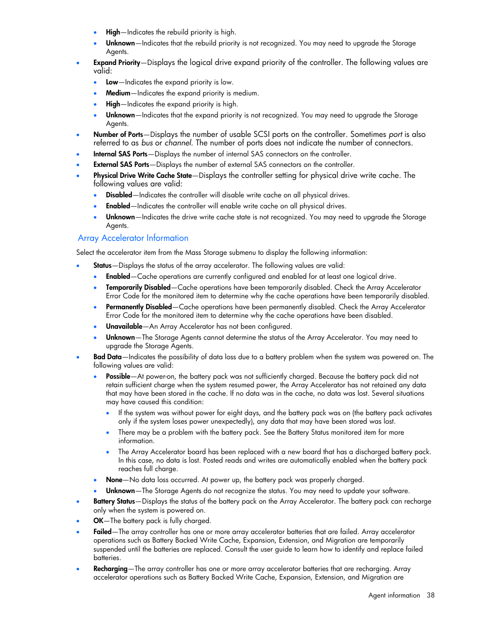 HP ProLiant DL380 G5 Server User Manual | Page 38 / 98