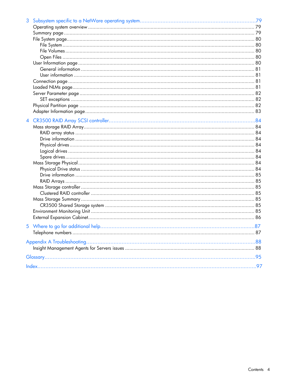 HP ProLiant DL380 G5 Server User Manual | Page 4 / 98