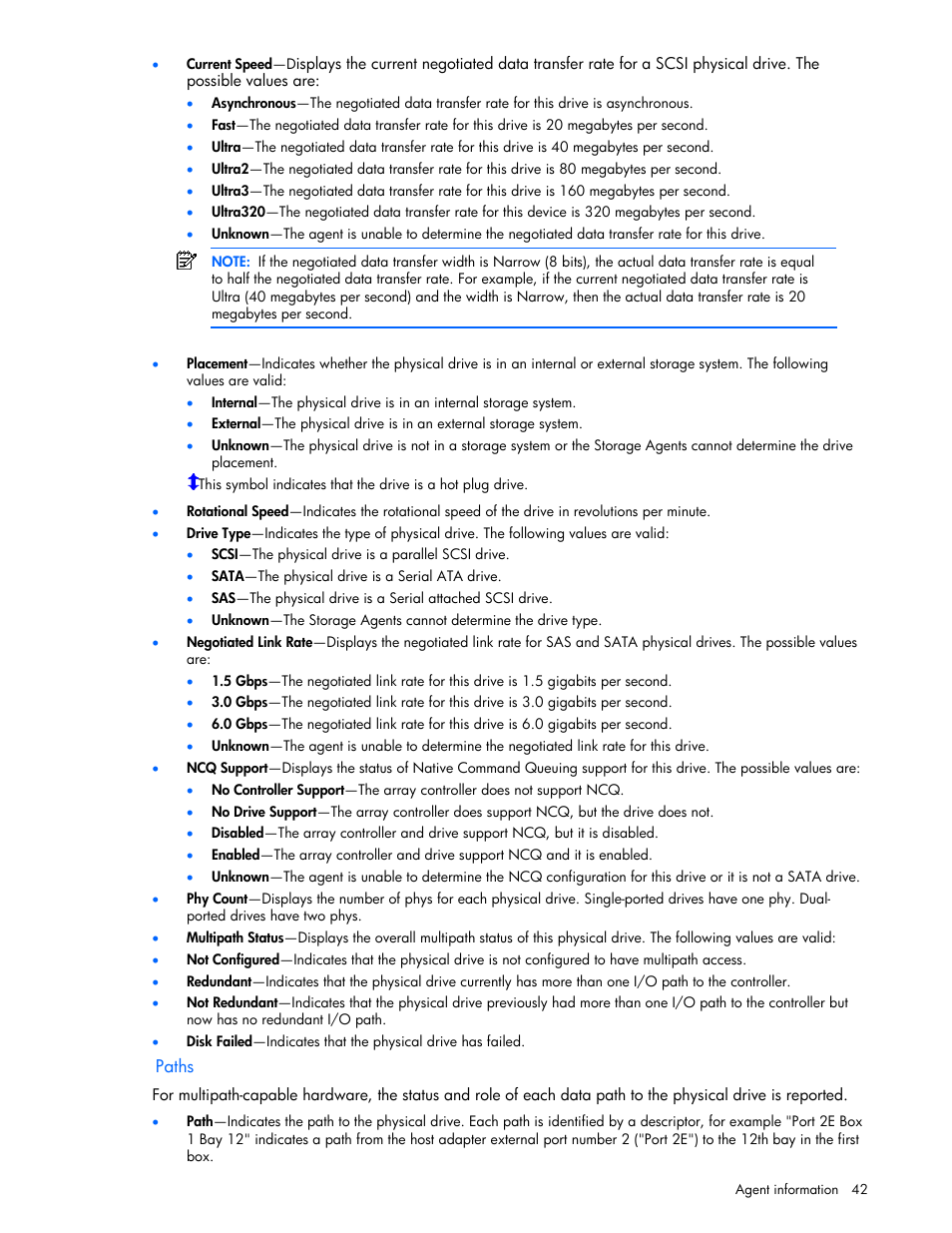 HP ProLiant DL380 G5 Server User Manual | Page 42 / 98