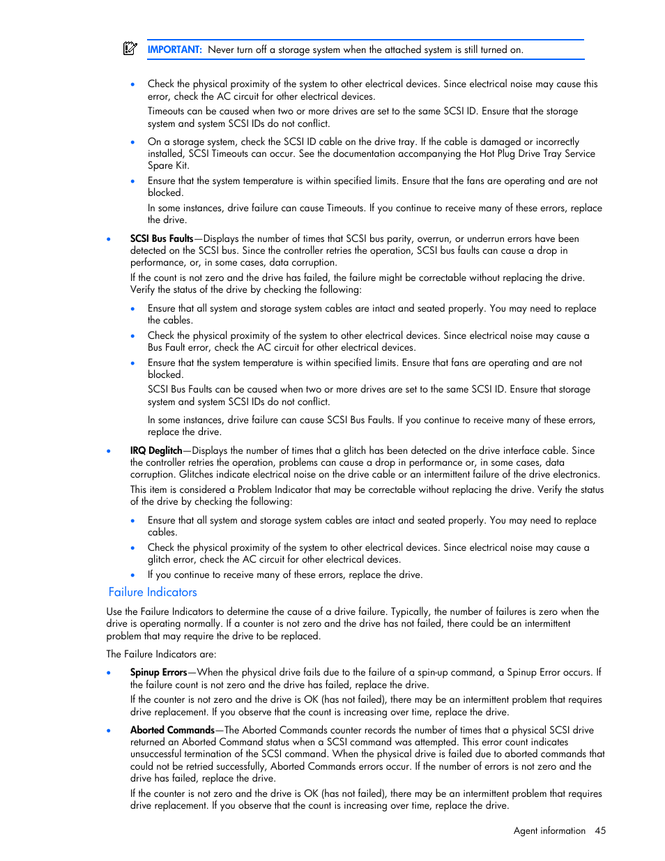 HP ProLiant DL380 G5 Server User Manual | Page 45 / 98