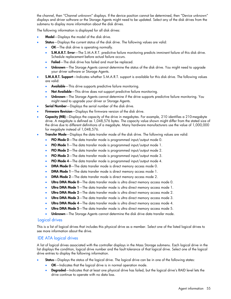 HP ProLiant DL380 G5 Server User Manual | Page 55 / 98