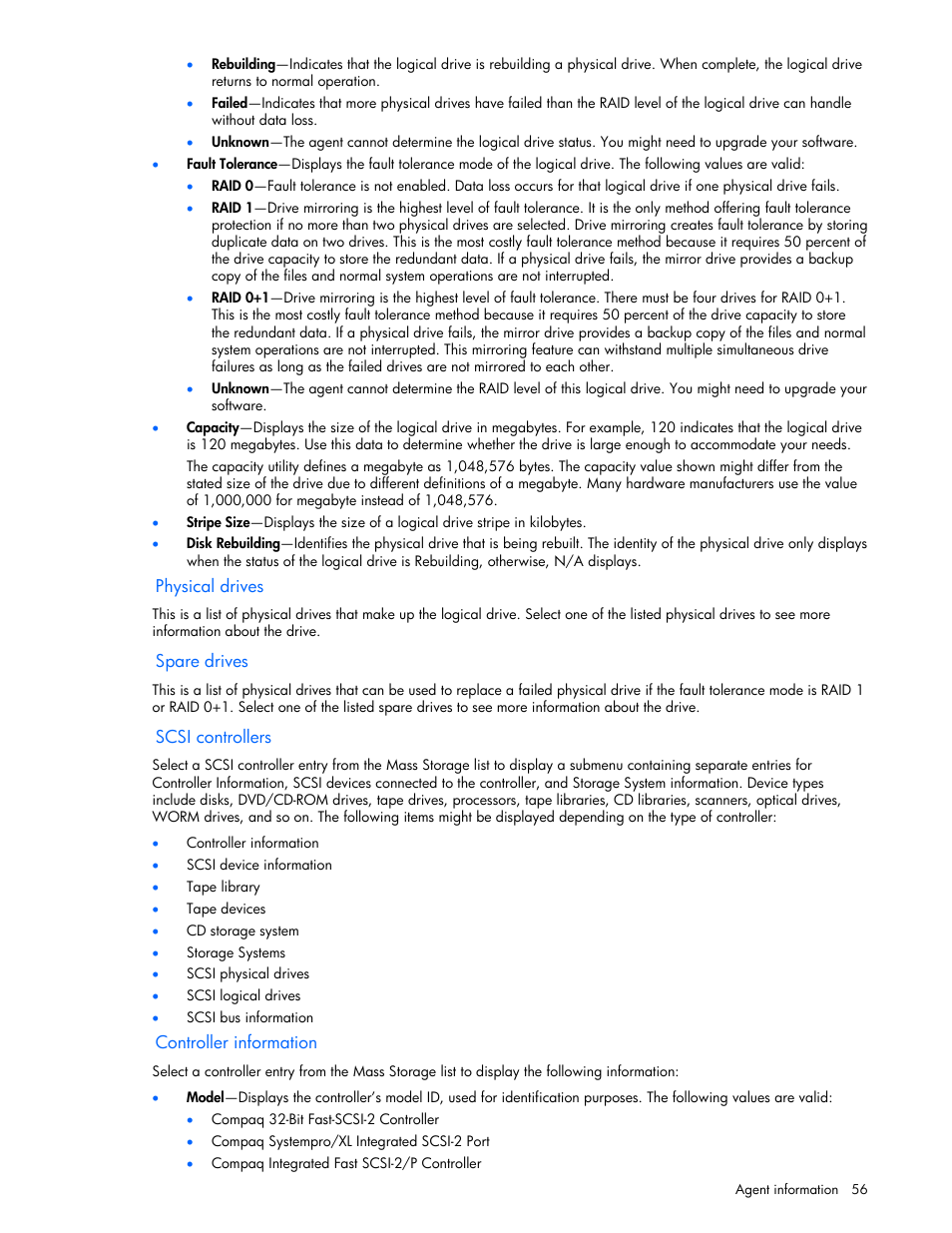 HP ProLiant DL380 G5 Server User Manual | Page 56 / 98