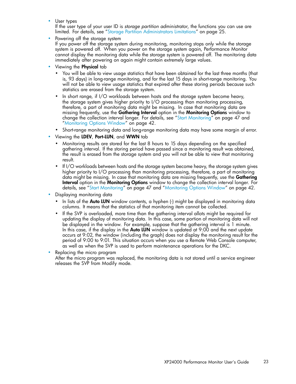 HP XP Array Manager Software User Manual | Page 23 / 129