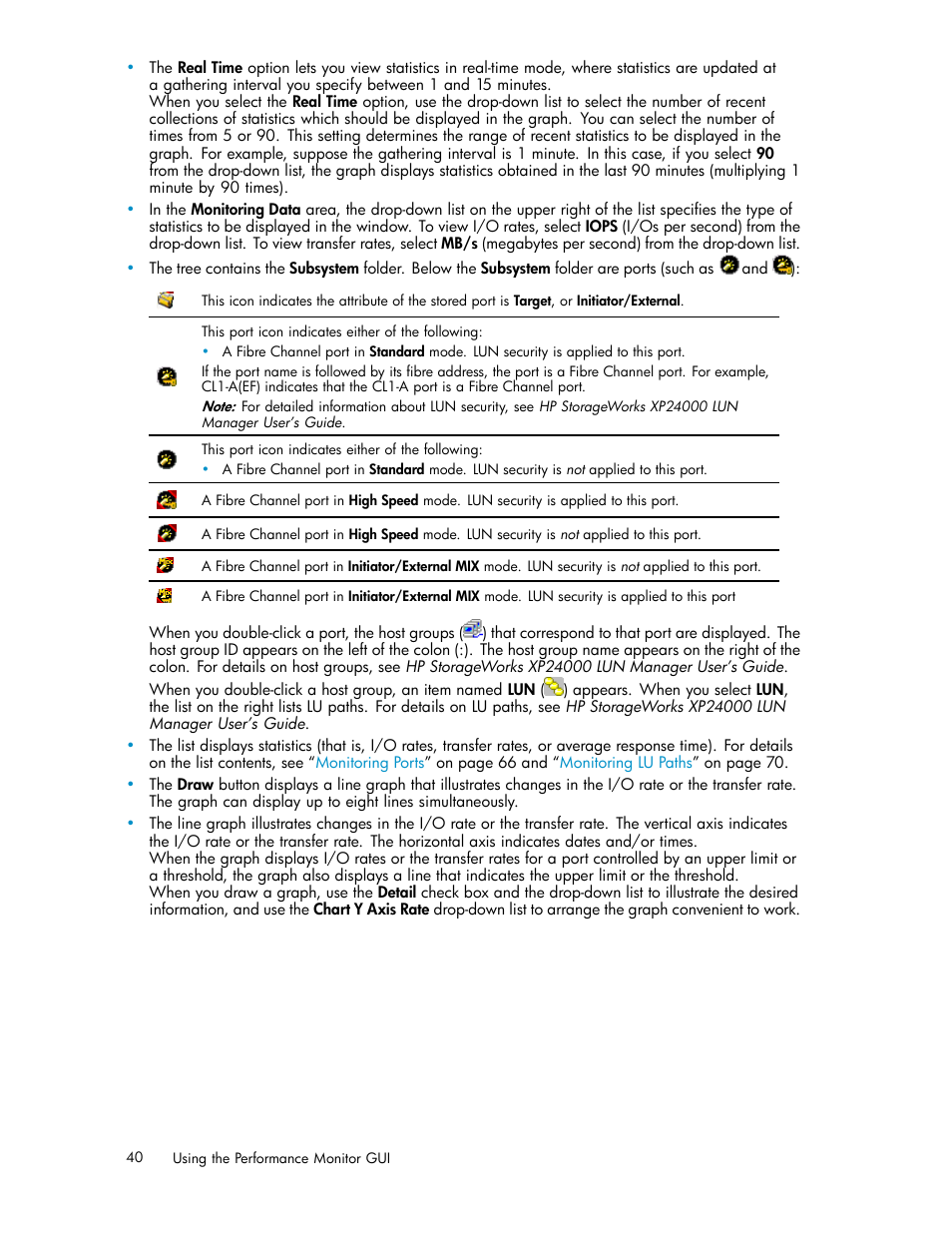 HP XP Array Manager Software User Manual | Page 40 / 129