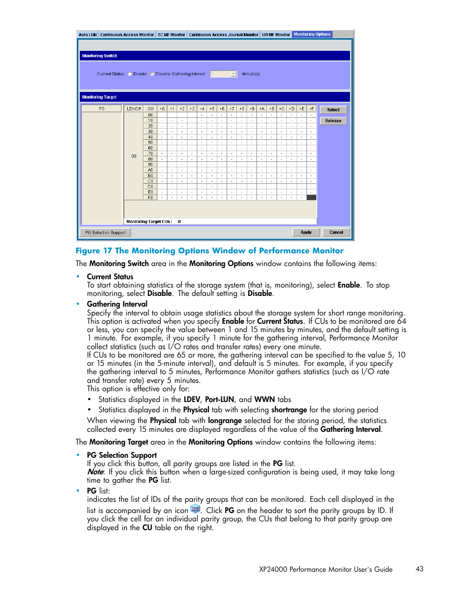 HP XP Array Manager Software User Manual | Page 43 / 129