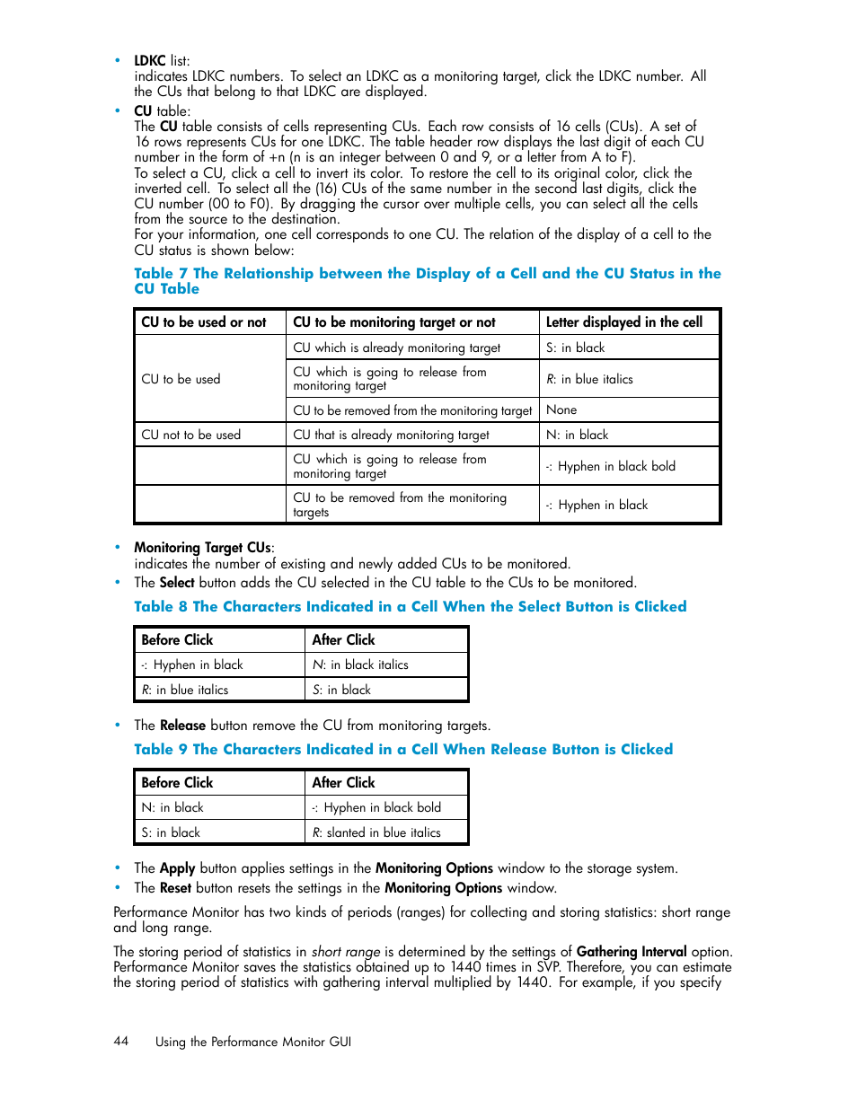 HP XP Array Manager Software User Manual | Page 44 / 129