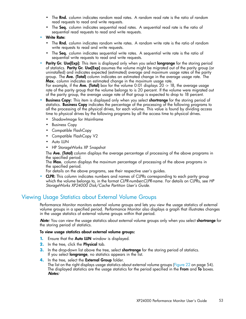 HP XP Array Manager Software User Manual | Page 53 / 129