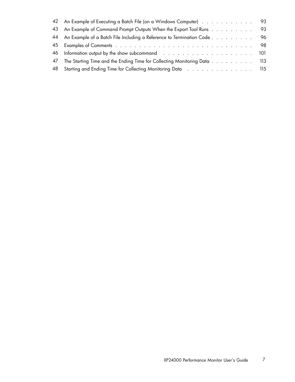 HP XP Array Manager Software User Manual | Page 7 / 129