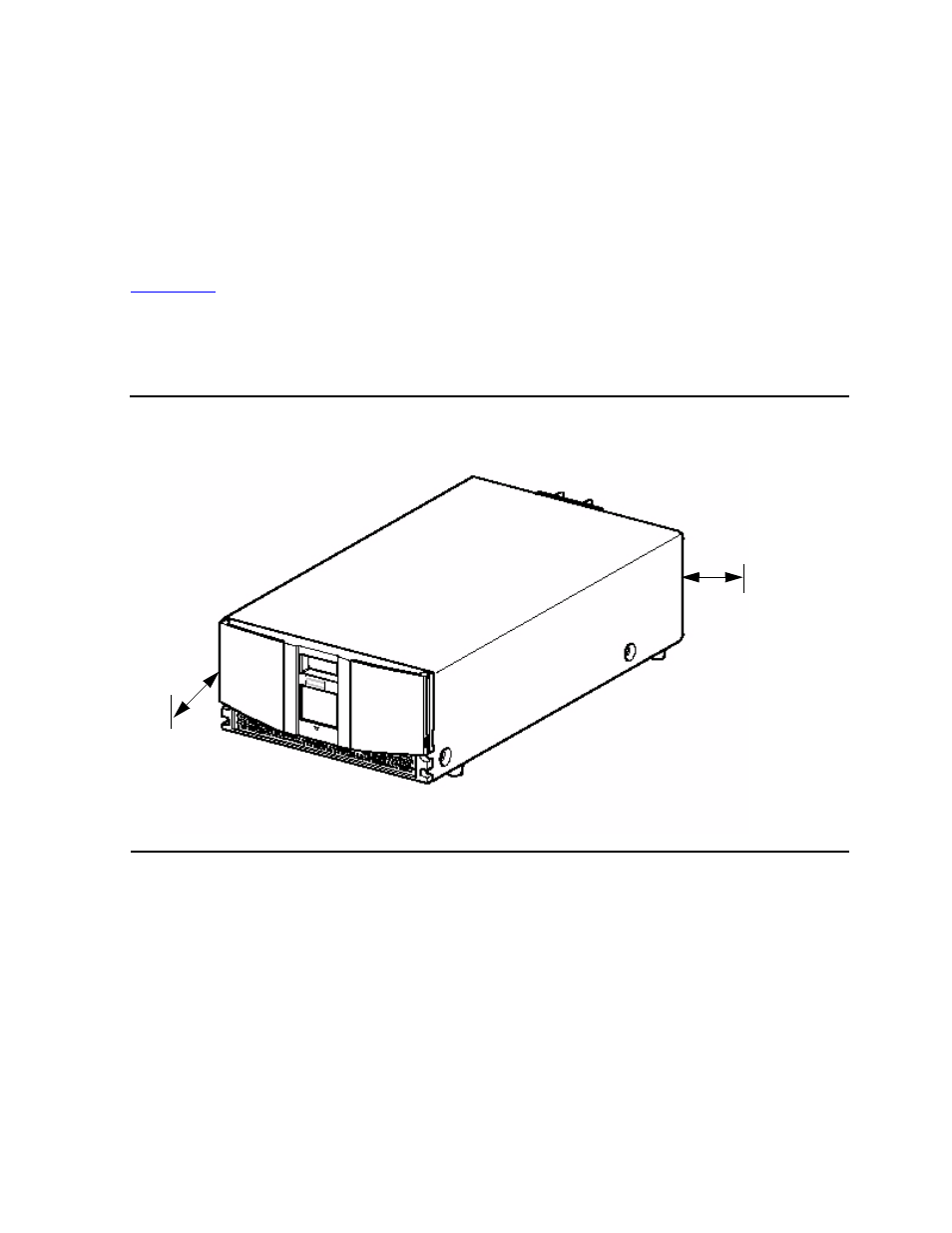 Setting up the n1527a acl tabletop, Figure 2-4, Tabletop model clearances | HP NonStop G-Series User Manual | Page 21 / 74