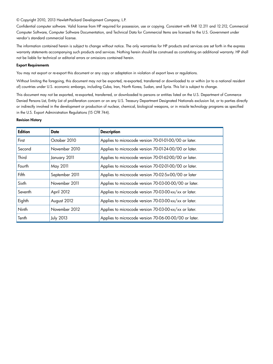 HP StorageWorks XP Data Integrity Check XP Software User Manual | Page 2 / 56