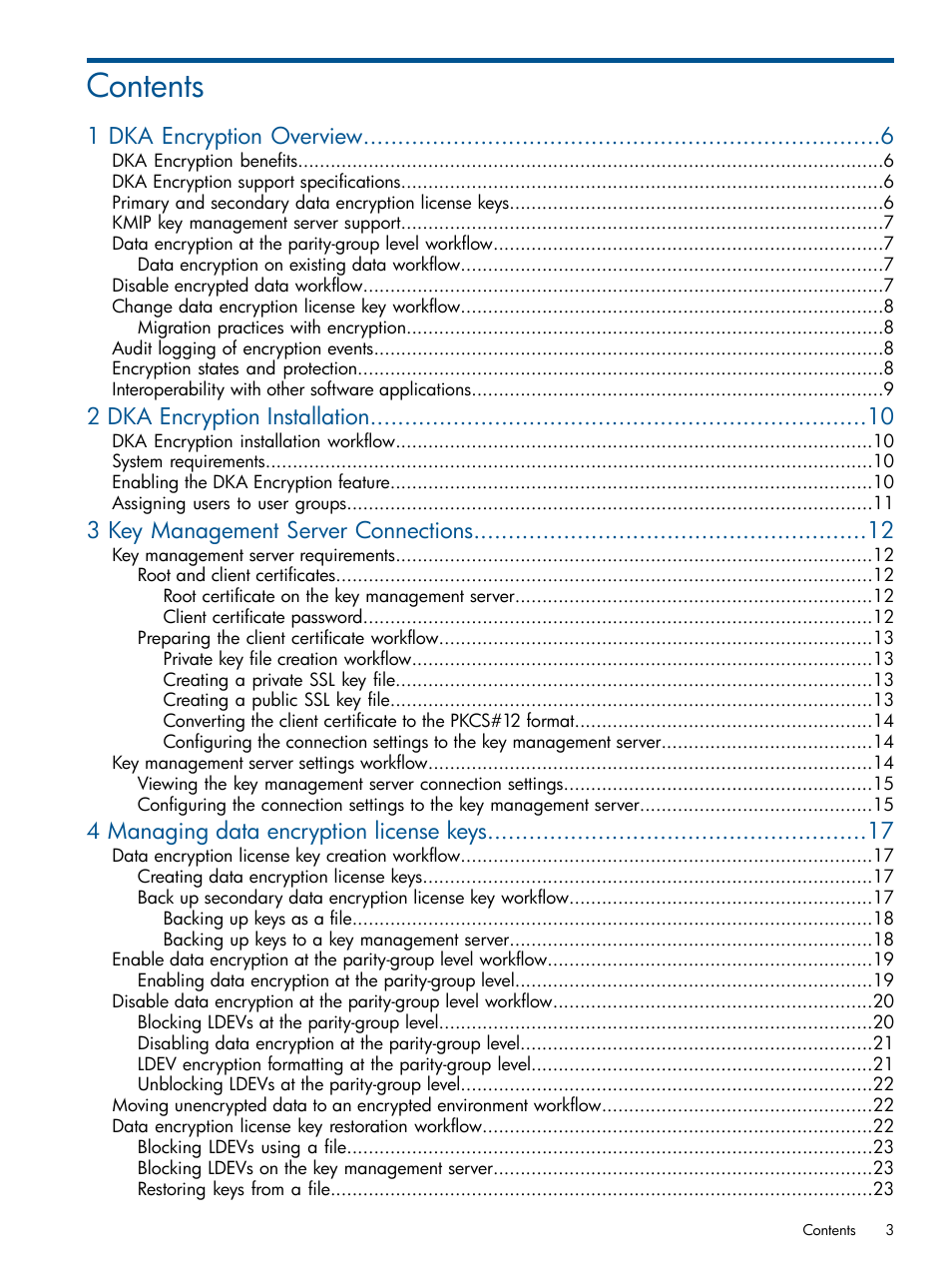 HP StorageWorks XP Data Integrity Check XP Software User Manual | Page 3 / 56