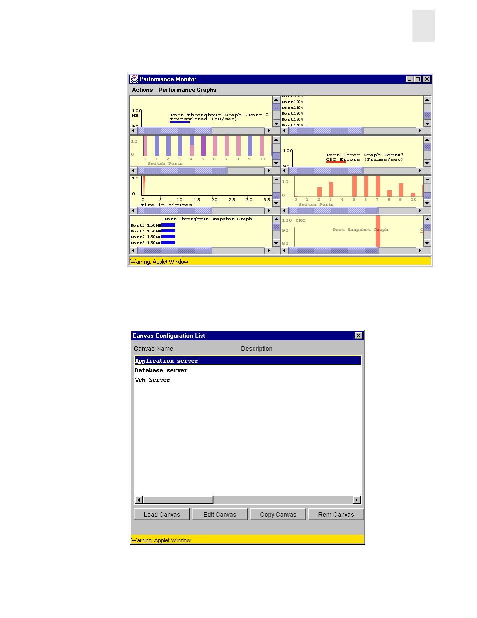 Figure 1-6 canvas management | HP StorageWorks 8B FC Entry Switch User Manual | Page 15 / 44