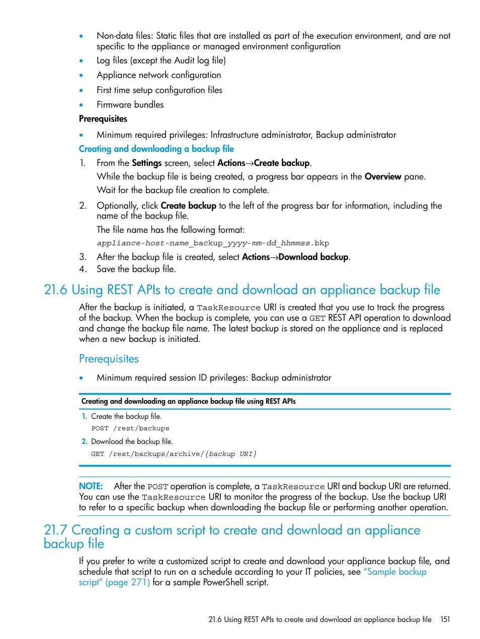 Prerequisites | HP OneView User Manual | Page 151 / 297