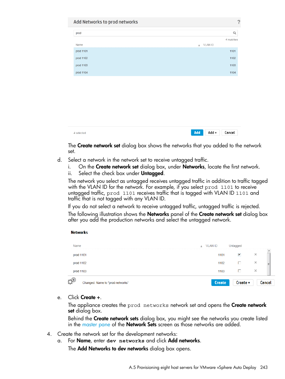 HP OneView User Manual | Page 243 / 297