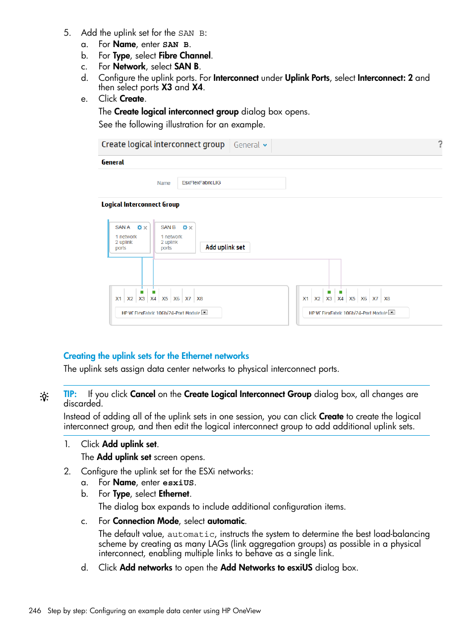 HP OneView User Manual | Page 246 / 297