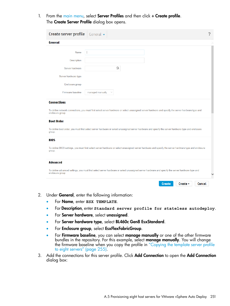 HP OneView User Manual | Page 251 / 297