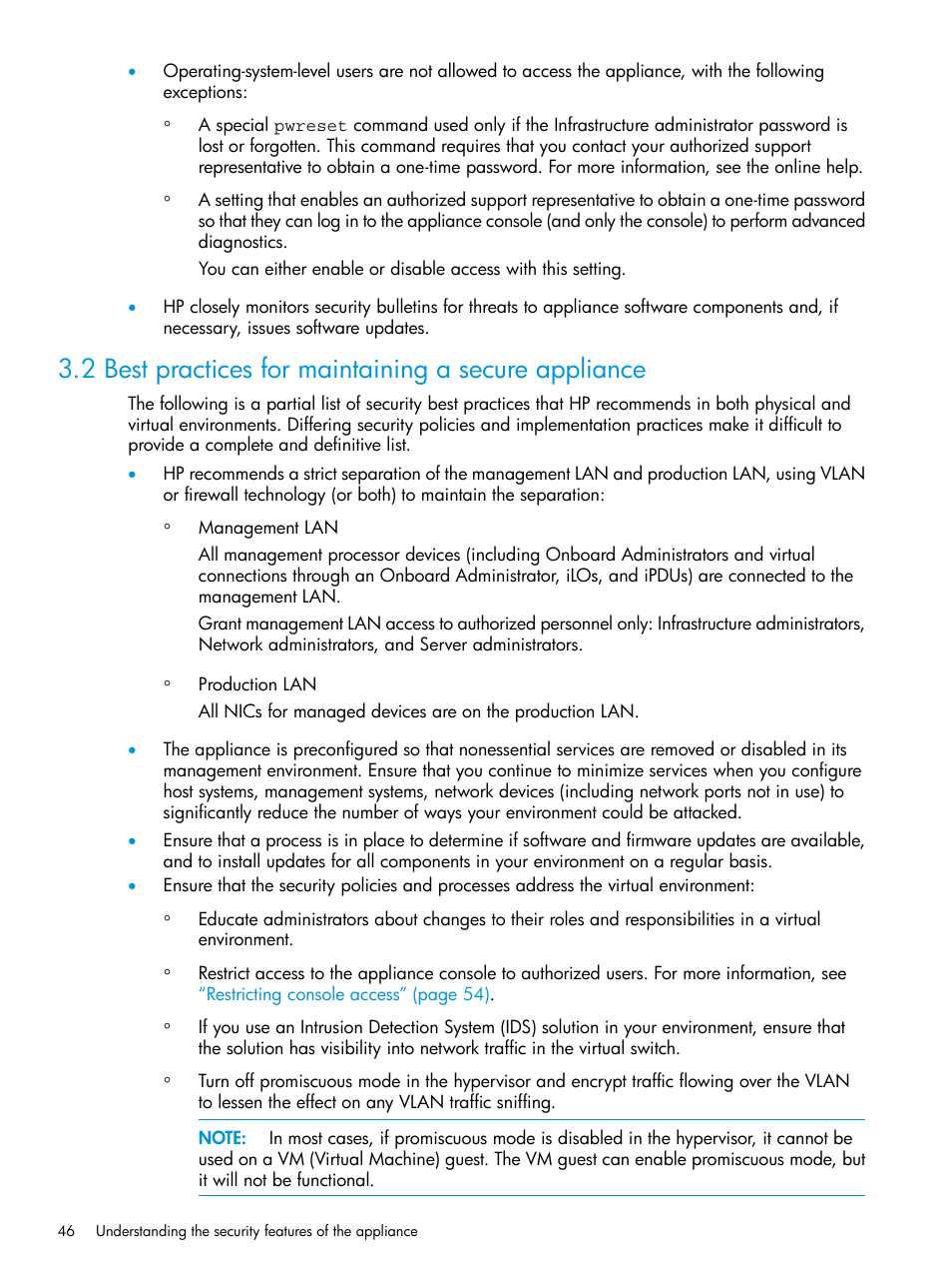 HP OneView User Manual | Page 46 / 297