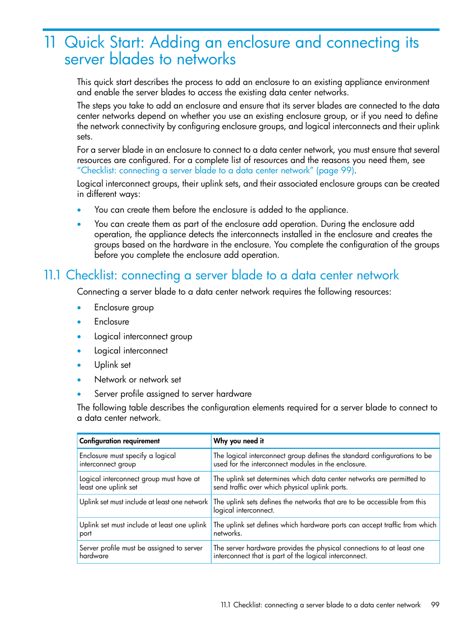 HP OneView User Manual | Page 99 / 297