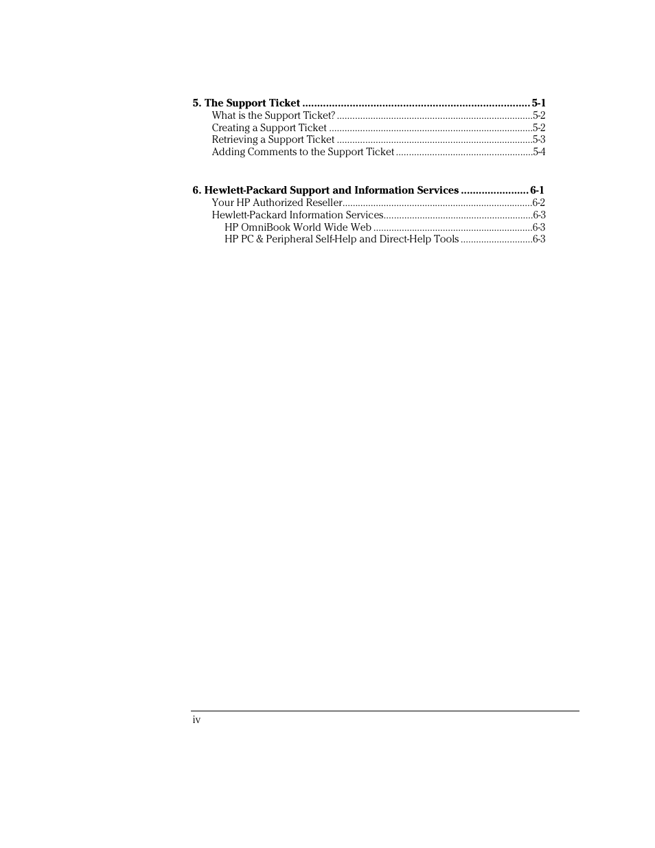 HP OmniBook 4100 Notebook PC User Manual | Page 4 / 44