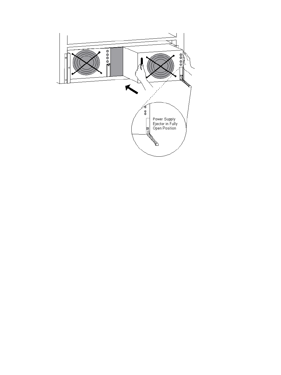 Installing the replacement power supply | HP NonStop G-Series User Manual | Page 175 / 304