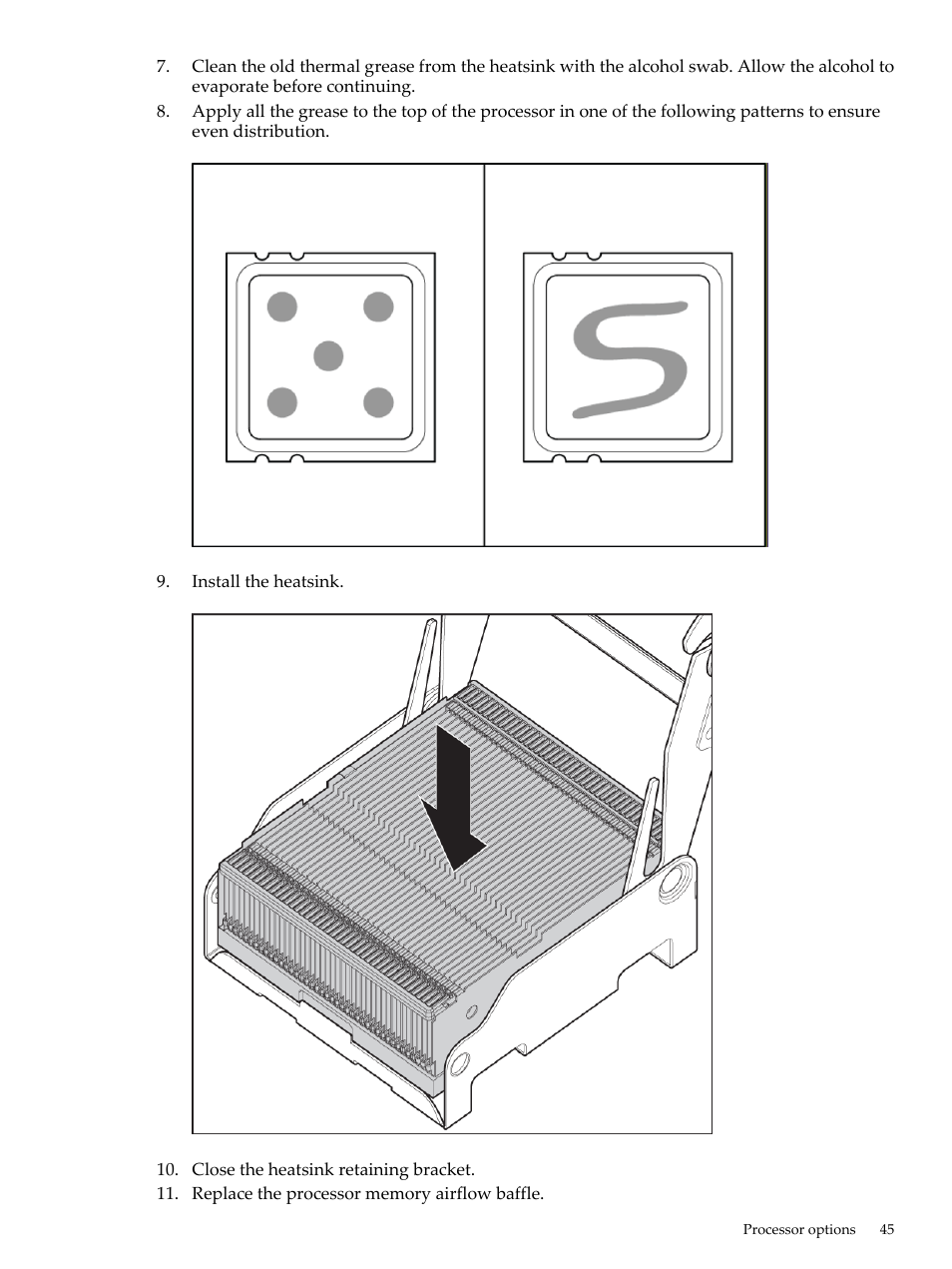 HP ProLiant DL785 G6 Server User Manual | Page 45 / 110
