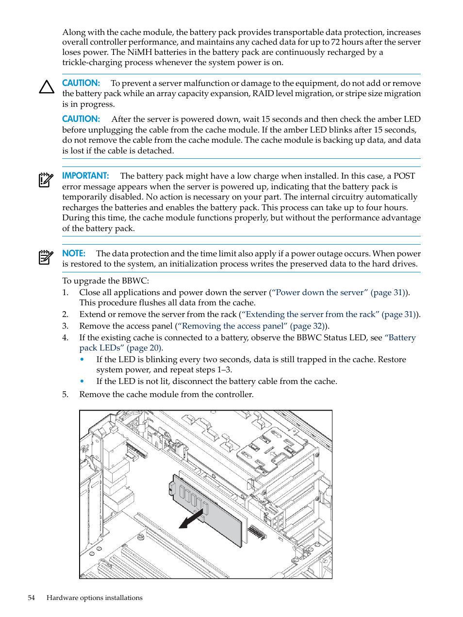 HP ProLiant DL785 G6 Server User Manual | Page 54 / 110
