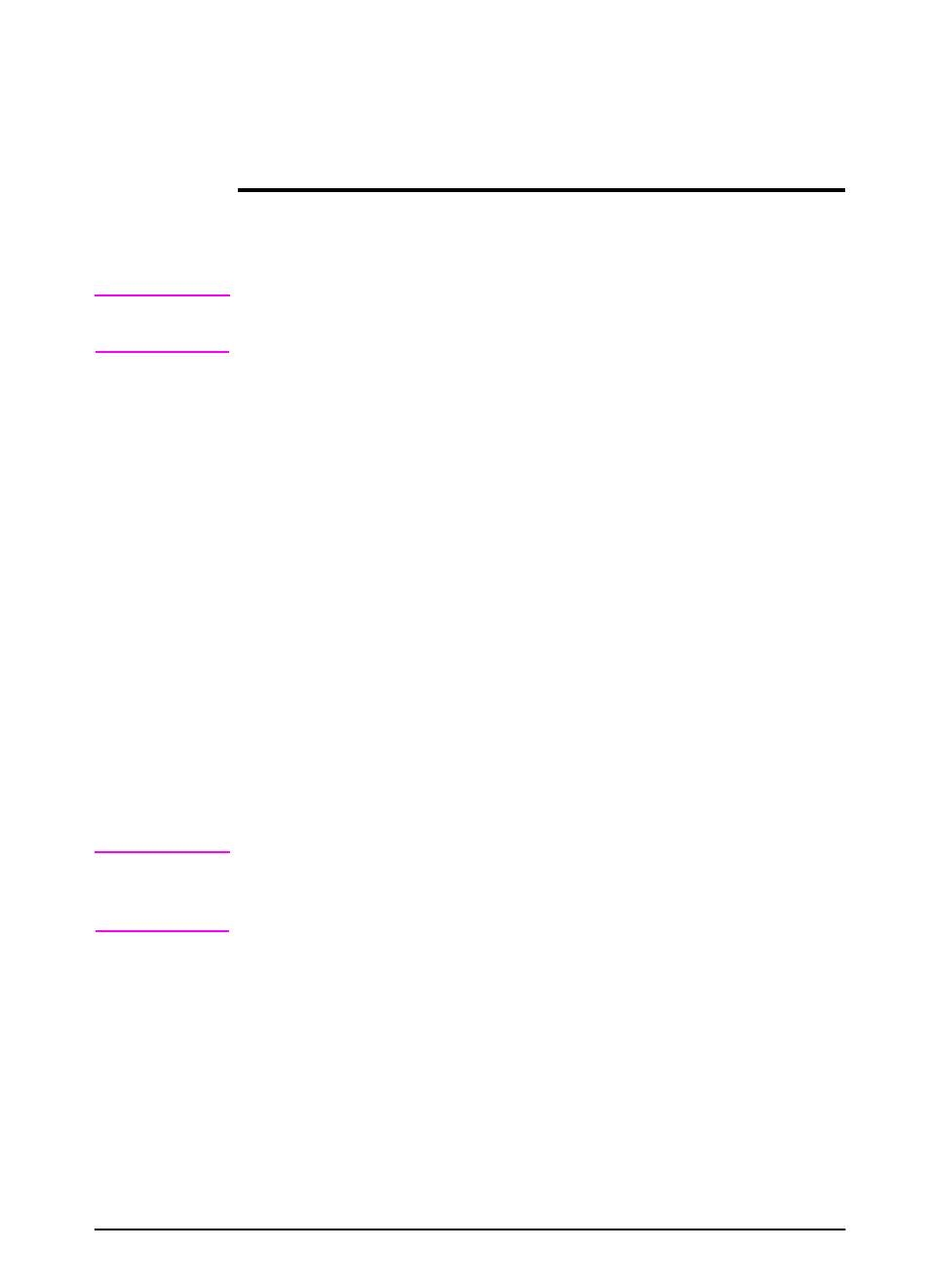 Card stock and heavy paper, Envelope margins, Envelope storage | HP LaserJet 5100 Printer series User Manual | Page 129 / 189