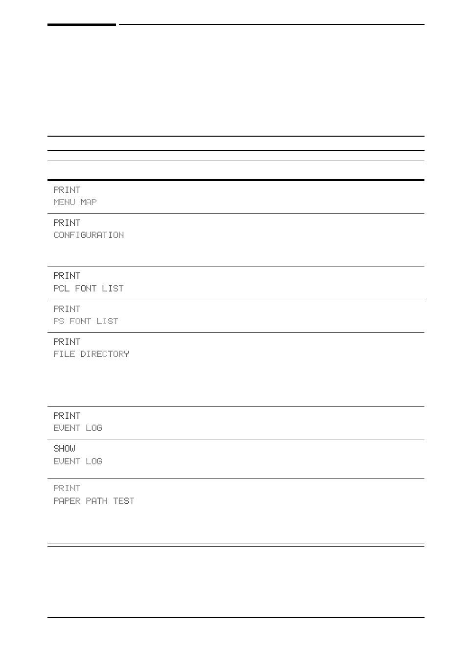 Information menu | HP LaserJet 5100 Printer series User Manual | Page 139 / 189