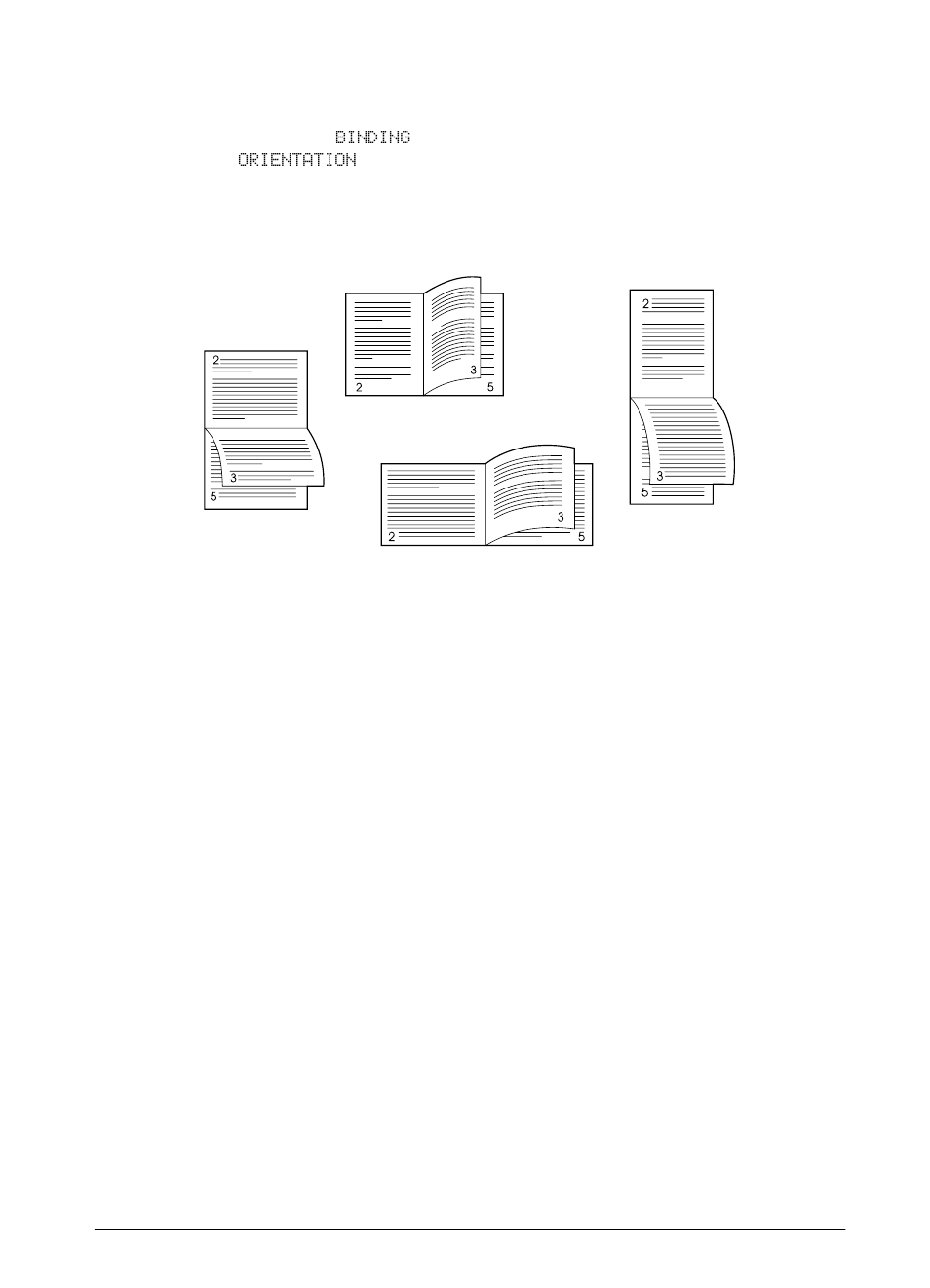 Layout options for printing both sides of paper | HP LaserJet 5100 Printer series User Manual | Page 45 / 189